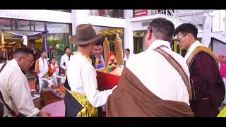 Tibetan Lithang Drayoetsang Wedding at Paradise Banquet in Kathmandu Nepal [upl. by Adnam720]