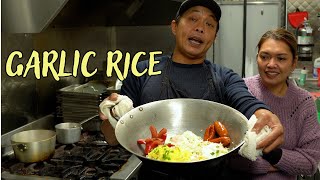 GARLIC RICE  Longsilog Hotsilog [upl. by Eamaj]