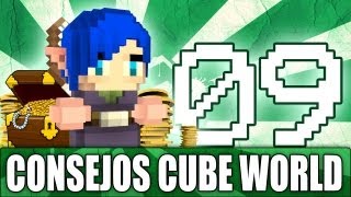 Consejos Cube World 09 Como usar el planeador y el barco [upl. by Einahpit]