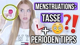 Ich teste die MENSTRUATIONSTASSE  Top oder Flop 😳  Anfänger Perioden Tipps [upl. by Andert]