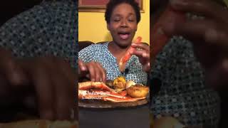 Seafood Boil I Don’t Care What People Think shorts mukbang foodie [upl. by Leizahaj]