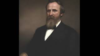 Extremely Rare Voice Recording Of President Rutherford B Hayes [upl. by Aerdnahs388]