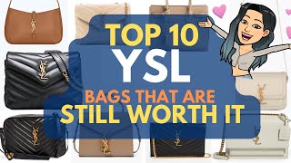 TOP 10 YSL Saint Laurent Handbags that are STILL WORTH IT 📈📈  YSL Handbag YSL PRICE INCREASE [upl. by Forras417]