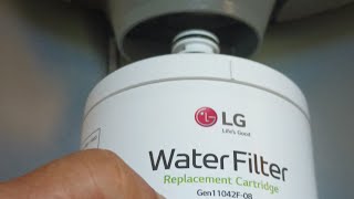 How to change water filter for your refrigerator [upl. by Suruat]