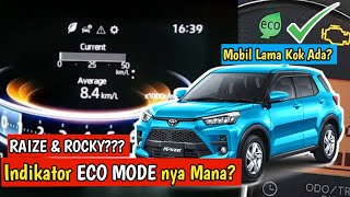 Fitur Eco Mode Toyota Raize dan Daihatsu Rocky Yang Jarang Diketahui [upl. by Eixid]