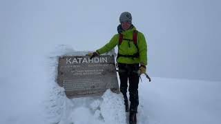 Maines Backcountry Winter Climbing silent loop [upl. by Naziaf540]