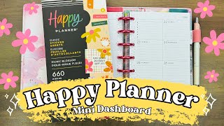 Mini Happy Planner  Fitness Tracker Planner Setup  Health amp Wellness Planner  Habit Trackers [upl. by Nailil]