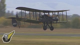 TVALs FE2b  Sopwith Pup and Nieuport N11 aircraft [upl. by Odnumyar]