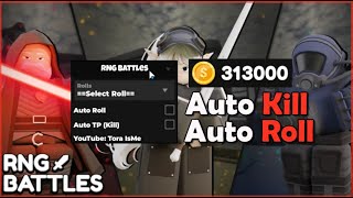 ⚔️RNG Battles Script Hack • Auto Kill • Auto Roll Roblox [upl. by Natloz461]