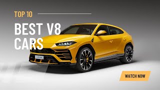 10 BEST V8 CARS YOU CAN BUY IN 2023 [upl. by Naraa]