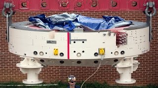 Installation of ProNovas cyclotron [upl. by Collis]