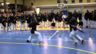 International Matayoshi Kobudo Association Nunchaku Renzoku Kumite [upl. by Pru671]