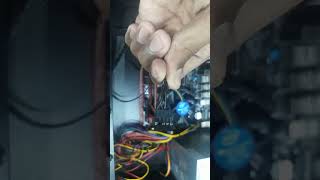 HOW TO CONNECT PSU CABLES AND CABINTER CONNECTORS TO MOTHERBOARD H61 FRONTECH PSU pcpcbuilding [upl. by Ydnir]