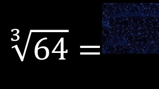 Cube root of 64 [upl. by Sibella]