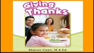 Giving Thanks Read Aloud Book [upl. by Edi587]