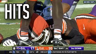 NFL Biggest Hits of Week 8 [upl. by Tema]