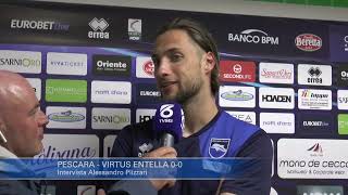 Pescara  Virtus Entella 00 Alessandro Plizzari [upl. by Bunder326]