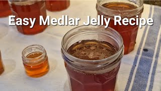 How to make Medlar Jelly Recipe Easy delicious no fuss jam with no pectin [upl. by Ade]