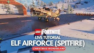 Building the Spitfire Tutorial LEGOFortnite [upl. by Strepphon]