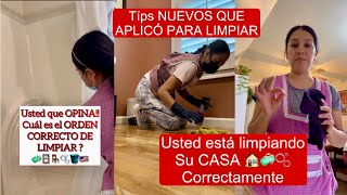 esta USTED LIMPIANDO CORRECTAMENTE SU CASA NUEVOS tips de limpieza que yo los aplico\LIMPIEZA [upl. by Cyprio]