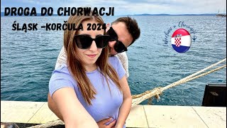 chorwacja Droga do Chorwacji 2024  Czechy  Słowacja  Węgry  Jedziemy na Korcule [upl. by Shetrit]