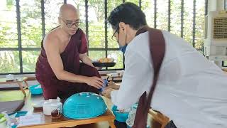 Sangha Lunch 2  Dhammavijaya Meditation Centre1 [upl. by Cramer]