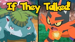 IF POKÉMON TALKED Torracat vs Venusaur [upl. by Yddeg46]