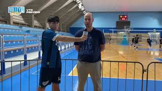 VTC PREVIEW INTERVISTA A COACH MORETTI PRIMA DELLA GARA CON LAGONEGRO [upl. by Cordier]