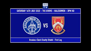 HIGHLIGHTS  Halesowen Town v Stourbridge  Brookes  Clark Charity Shield  First Leg  160722 [upl. by Rancell]