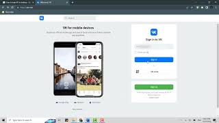 VK Login  VKcom Account Login Guide  VK Desktop Sign In 2023 [upl. by Tamis559]