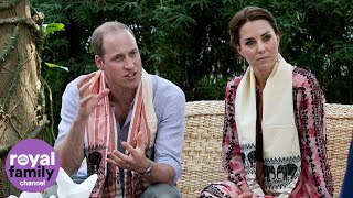 Prince William and Kates Royal World Tours [upl. by Neelyar]