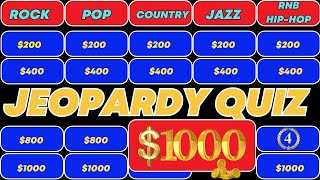 Can You Beat the Jeopardy Music Quiz part 4 [upl. by Gallagher]