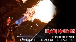 Iron Maiden  Flight Of Icarus Live from the Legacy Of The Beast Tour [upl. by Dnalyk]