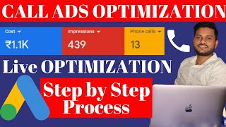 Google Call Only ads optimization  Click but no calls Google call only ads  Google call campaign [upl. by Mont]