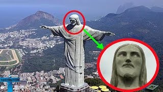 Top 10 Mysterious Moving Statues Caught On Camera That Will Shock You [upl. by Idarb358]