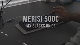 Merisi 500c Sound Test  Mx Blacks on CF Shelf Liner [upl. by Rebak194]