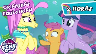 Descubre las criaturas de Equestria🐉🦓🧜‍♀️  2 Horas  My Little Pony 🦄 La magia de la amistad [upl. by Marilla]