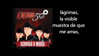 Calibre 50  Lagrimas Letra Lyrics [upl. by Seena]