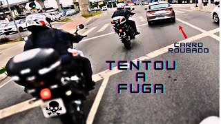 tentou fugir com HB20 roub4doladr4o de celular pego no flagra [upl. by Ysdnil49]