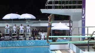 Womens 3m Springboard Diving Final  Singapore 2010 Youth Games [upl. by Gignac872]