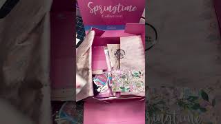 Crafter’s Companion Springtime Collection Unboxing [upl. by Oirotciv]