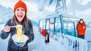 We Traveled to the WORLDS SNOWIEST CITY back in Japan [upl. by Ybbed]