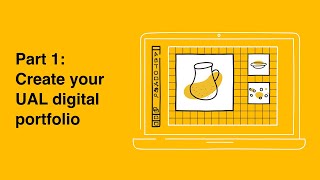 Portfolio advice How to create your UAL digital portfolio [upl. by Iana583]