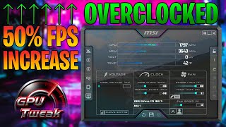 How to OVERCLOCK Your GPU  The Ultimate Easy Guide 2022  MSI Afterburner [upl. by Indyc]