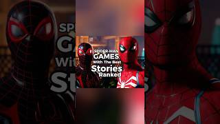 Spider Man Games With The Best Stories Ranked [upl. by Mandell]