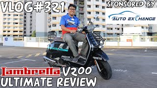 Vlog321 The Ultimate Lambretta V200 Motorcycle Review Singapore [upl. by Desdemona448]