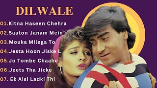 Dilwale 💞 All Songs With Dialogues 💞 Ajay Devgan Raveena Tandon 90s ajaydevgan raveenatandon [upl. by Cummine983]