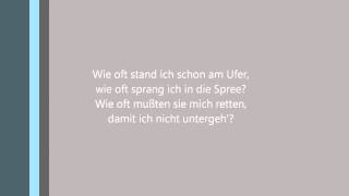 Die Ärzte  Westerland Lyrics on Screen HD [upl. by Teerprah577]