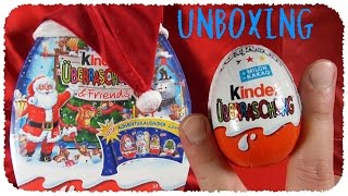 Advent Calendar  Kinder Überraschung  Adventskalender  Kinder Surprise [upl. by Arykat]