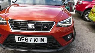 2018 SEAT ARONA 10 TSI FR DSG 5d 114 BHP AUTOMATIC [upl. by Chane578]